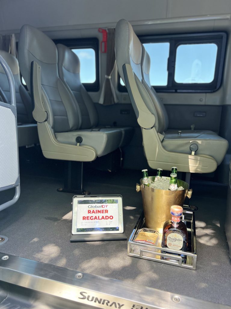 Toyota Hiace de lujo, van para traslados en grupo